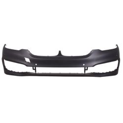 BMW BMW 5 SERIES (SEDAN) FRONT BUMPER COVER PRIMED (WO/WASJER)(W/SENSOR)(W/PK ASSIST)(530/540)(WO/M PKG OEM#51117427445 2017-2020 PL#BM1000469