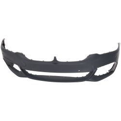 BMW BMW 5 SERIES (SEDAN) FRONT BUMPER COVER PRIMED (WO/WASJER)(W/SENSOR)(W/PK ASSIST)(530/540 W/M)(M550) OEM#51118069076 2017-2020 PL#BM1000470