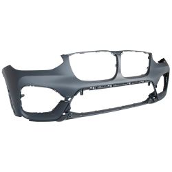 BMW BMW X3 FRONT BUMPER COVER PRIMED (W/PK SENSOR)(WO/CAMERA)(30i LUXURY LINE) OEM#51117488292 2018-2021 PL#BM1000495