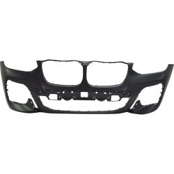 BMW BMW X3 FRONT BUMPER COVER PRIMED (W/PK SENSOR)(WO/CAMERA)(30i W/M SPORT)(M40i) OEM#51118091989 2018-2021 PL#BM1000498