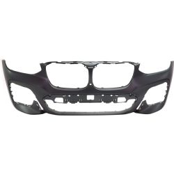 BMW BMW X3 FRONT BUMPER COVER PRIMED (W/PK PLUS SENSOR)(W/CAMERA)(30i W/M SPORT)(M40i) OEM#51118091990 2018-2021 PL#BM1000499