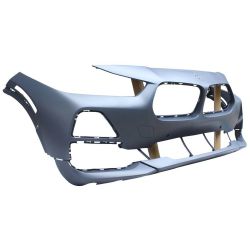 BMW BMW X2 FRONT BUMPER COVER PRIMED (WO/HL WASHER)(W/SENSOR)(28i WO/M SPORT) OEM#51119491566 2018-2023 PL#BM1000501
