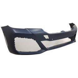 BMW BMW 5 SERIES (SEDAN)  FRONT BUMPER COVER PRIMED (W/PK ASSIST SYSTEM)(530i/540i W/M SPORT)(M550i) OEM#51119852206 2021-2023 PL#BM1000541