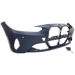 BMW BMW 4 CONVERTIBLE FRONT BUMPER COVER PRIMED (WO/FOG)(WO/PK ASSIST)(430i SPORT LINE) OEM#51119854240 2021-2024 PL#BM1000554