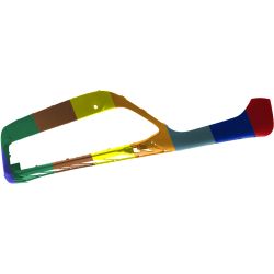 BMW BMW X1  FRONT BUMPER COVER LOWER TXT (W/SKID PLATE)(W/SENSOR)(WO/M PKG) OEM#51117453991 2016-2019 PL#BM1015106