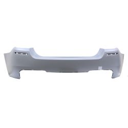 BMW BMW 5 SERIES HYBRID REAR BUMPER COVER PRIMED (WO/SENSOR)(W/M PKG) OEM#51128048593 2014-2016 PL#BM1100234