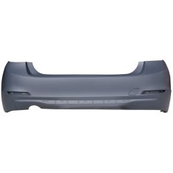 BMW BMW 3 (SEDAN)  REAR BUMPER COVER PRIMED (320i/328d)(WO/M SPORT)(W/MLDG HOLE)(WO/PK SENSOR) OEM#51127312730 2012-2015 PL#BM1100239
