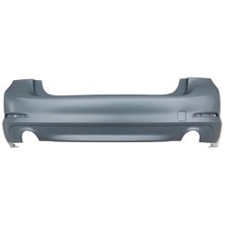 BMW BMW 5 SERIES (SEDAN)  REAR BUMPER COVER PRIMED (530i/540d WO/M PKG)(WO/LUXURY PKG)(WO/SENSOR) OEM#51127475591 2017-2020 PL#BM1100372