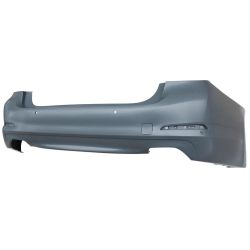 BMW BMW 5 SERIES (SEDAN)  REAR BUMPER COVER PRIMED (540i WO/M PKG)(WO/LUXURY PKG)(W/SENSOR)(WO/PARK SYS) OEM#51127475592 2017-2020 PL#BM1100379