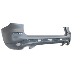 BMW BMW X3  REAR BUMPER COVER PRIMED GRAY (WO/PK ASSIST)(W/TRAILER HITCH)(30i WO/M SPORT) OEM#51127488228 2018-2021 PL#BM1100428