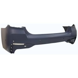 BMW BMW 5 SERIES (SEDAN)  REAR BUMPER COVER PRIMED (530i/540i:W/M SPORT)(M550i)(W/PARK ASSIST SYSTEM) OEM#51125A2C1E9 2021-2023 PL#BM1100451
