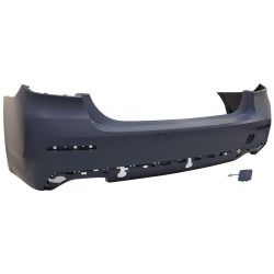 BMW BMW 5 SERIES HYBRID  REAR BUMPER COVER PRIMED WO/PK SENSOR)( WO/M SPORT) OEM#51129852173 2021-2022 PL#BM1100454