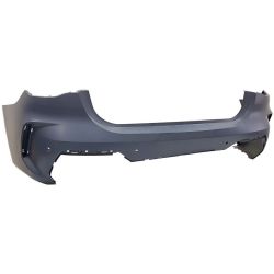 BMW BMW 4 CONVERTIBLE REAR BUMPER COVER PRIMED (W/4 SENSOR)(430 W/M SPORT)(M440) OEM#51129850251 2021-2024 PL#BM1100460