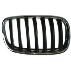 BMW BMW X5 GRILLE RIGHT (Passenger Side) CHR/BLK OEM#51137157688 2007-2010 PL#BM1200181