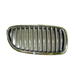 BMW BMW 5 SERIES HYBRID GRILLE RIGHT (Passenger Side) (CHR/SILVER)(WO/NIGHT VISION) OEM#51137261356 2012-2013 PL#BM1200199