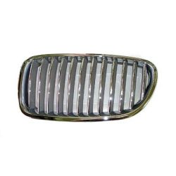 BMW BMW 5 SERIES (SEDAN) GRILLE LEFT (Driver Side) (CHR/SILVER)(550i)(WO/NIGHT VISION) OEM#51137261355 2011-2013 PL#BM1200200