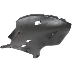 BMW BMW 5 SERIES (SEDAN)  FRONT SPLASH SHIELD CTR (ENG CVR)(525xi/530xi)(W/O Shield Pkg) OEM#51757138601 2006-2007 PL#BM1228128