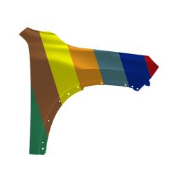 BMW BMW X1 FENDER RIGHT (Passenger Side) **CAPA** OEM#41009629108 2023-2024 PL#BM1241185C