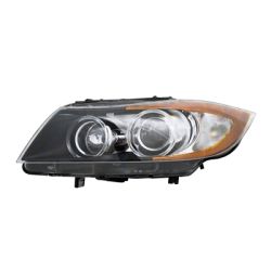 BMW BMW 3 (SEDAN) HEAD LAMP UNIT RIGHT (Passenger Side) (XENON)(W/AUTO ADJUST) OEM#63117161670 2006-2008 PL#BM2503140