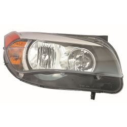 BMW BMW X1 HEAD LAMP UNIT RIGHT (Passenger Side) (HALOGEN) OEM#63117290238 2013-2015 PL#BM2519151