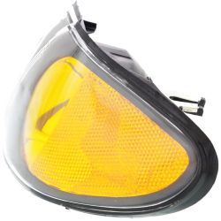 BMW BMW 3( i/xi ) (SEDAN/WAGON) CORNER LAMP LEFT (Driver Side) (AMBER SIGNAL W/BLACK BASE) OEM#63137165859 2002-2005 PL#BM2520109