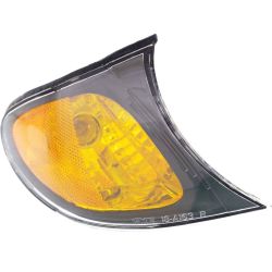 BMW BMW 3( i/xi ) (SEDAN/WAGON) CORNER LAMP RIGHT (Passenger Side) (AMBER SIGNAL W/BLACK BASE) OEM#63137165860 2002-2005 PL#BM2521109