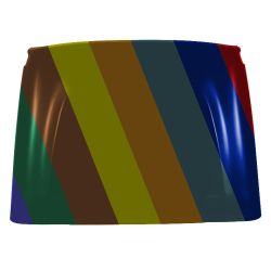 JEEPVEHICLE GLADIATOR HOOD (ALUM)(EXC RUBICON) OEM#68281949AE 2020-2024 PL#CH1230326