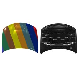 DODGE CHARGER HOOD (ALUM)(W/NONE FUNCTIONAL SCOOP)EXC SRT) OEM#68265427AC 2021-2023 PL#CH1230336