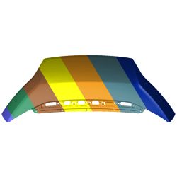 DODGE TRUCKS & VANS PROMASTER 1500/2500/3500 HOOD OEM#68316660AB 2023-2024 PL#CH1230341