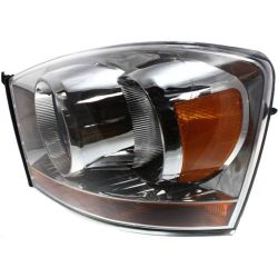 DODGE TRUCKS & VANS DODGE/PU ( R1500)(EXC Mega Cab 06-08) HEAD LAMP ASSEMBLY LEFT (Driver Side) (W/O BLACK BEZEL) OEM#55077795AD 2006 PL#CH2518114
