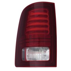 DODGE TRUCKS & VANS DODGE/PU (R1500) TAIL LAMP ASSEMBLY LEFT (Driver Side) (SPORT) (LED) WO/CHR TRIM **CAPA** OEM#68093081AC (P) 2013-2022 PL#CH2800202C