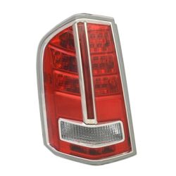 CHRYSLER 300 TAIL LAMP ASSEMBLY RIGHT (Passenger Side) (W/CNTR CHROME TRIM)(FM 3-19-12)(CLEAR LENS) **CAPA** OEM#68154606AC 2012-2014 PL#CH2819135C