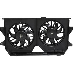DODGE TRUCKS & VANS CARAVAN RADIATOR & A/C FAN ASSEMBLY (FROM 1/31/05)(DUAL FAN) OEM#4677695AB 2005-2007 PL#CH3115145