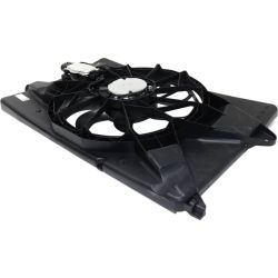 DODGE DART RADIATOR & A/C FAN ASSEMBLY (1.4/2.0/2.4L)(TO 6-4-12)(SINGLE FAN) W/FCM OEM#55111482AC 2013 PL#CH3115176