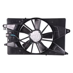 CHRYSLER 200 SEDAN RADIATOR & A/C FAN ASSY (SINGLE FAN) 2.4/3.6L W/BRUSHLESS MOTOR OEM#68197298AB 2015-2017 PL#CH3115180