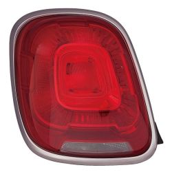 FIAT 500X (FIAT)  TAIL LAMP ASSY LEFT (Driver Side) (CHROME) **CAPA** OEM#68285132AA 2016-2018 PL#FI2818103C