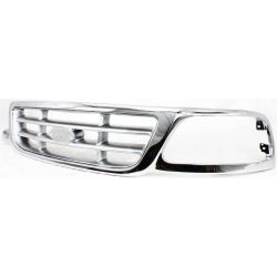 FORD TRUCKS & VANS FORD/PU (F150 HERITAGE MODEL) GRILLE CHROME/SILVER (2 Horizontal & 2 Vertical bars OEM#3L3Z8200AB 2004 PL#FO1200371