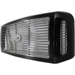 FORD TRUCKS & VANS FORD/PU (F250/350/450/550) Super Duty GRILLE BLACK (HARLEY DAVIDSON)(W/BILLET DESIGN) OEM#6C3Z8200DH 2005-2007 PL#FO1200458