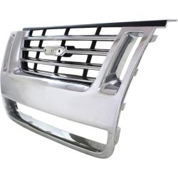 FORD TRUCKS & VANS EXPLORER SPORT TRAC (PICKUP) GRILLE CHROME**CAPA** OEM#8L2Z8200CA 2007-2010 PL#FO1200477C