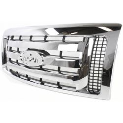 FORD TRUCKS & VANS FORD/PU (F150)(EXC SVT RAPTOR) GRILLE CHROME (3 BAR)(XLT MDL) OEM#9L3Z8200D 2009-2012 PL#FO1200511