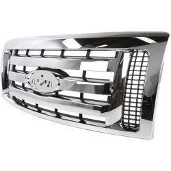 FORD TRUCKS & VANS FORD/PU (F150)(EXC SVT RAPTOR) GRILLE CHROME (3 BAR)(XLT MDL)**CAPA** OEM#9L3Z8200D 2009-2012 PL#FO1200511C