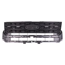 FORD TRUCKS & VANS EXPLORER  GRILLE BLACK (SPORT) OEM#FB5Z8200BA 2016-2017 PL#FO1200580