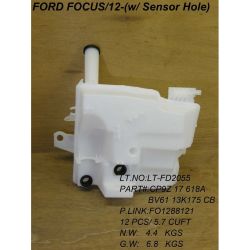 FORD FOCUS HATCHBACK/ST  WASHER TANK WO/PUMP OEM#CP9Z17618A 2012-2014 PL#FO1288121