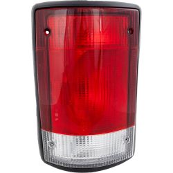 FORD TRUCKS & VANS FORD VAN TAIL LAMP UNIT LEFT (Driver Side) (RED/CLEAR) OEM#F5UZ13405A 1995-2003 PL#FO2800114