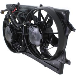 FORD FOCUS RADIATOR & A/C FAN ASSEMBLY (2.0L W/AC)(DUAL FAN) OEM#1S4Z8C607CC 2000-2002 PL#FO3115143