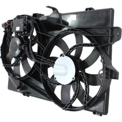 FORD TRUCKS & VANS EDGE RADIATOR & A/C FAN ASSEMBLY (WO/TOWING)(DUAL FAN) OEM#CT4Z8C607B 2007-2010 PL#FO3115177