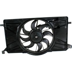 FORD FOCUS HATCHBACK/ST RADIATOR & A/C FAN ASSEMBLY W/MODULE (EXC ST) OEM#CV6Z8C607R 2012-2014 PL#FO3115189