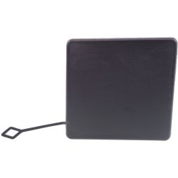 CADILLAC ESCALADE/ESCALADE ESV REAR BUMPER TOW HOOK COVER PRIMED (SINGLE EXHAUST) OEM#15811583 2007-2014 PL#GM1129102