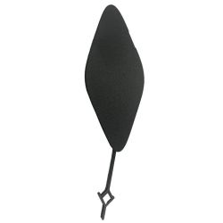 BUICK ENCORE REAR BUMPER TOW HOOK COVER TXT-BLACK OEM#42353764 2017-2022 PL#GM1129132