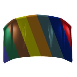 GM TRUCKS & VANS SILVERADO/PU 1500 (22 OLD STYLE) HOOD (ALUM) OEM#84610675 2019-2022 PL#GM1230475